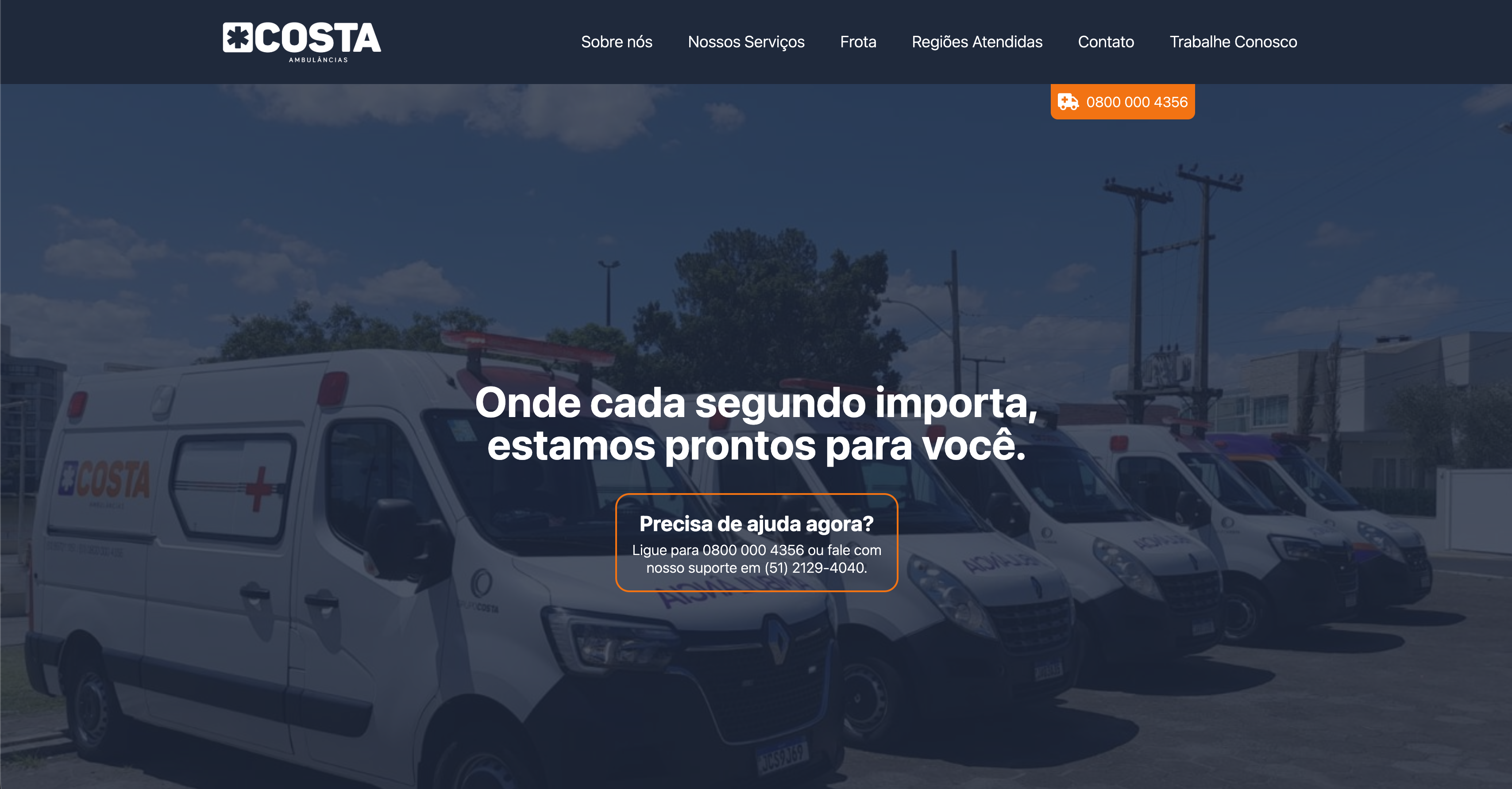 LANDING PAGES mockup